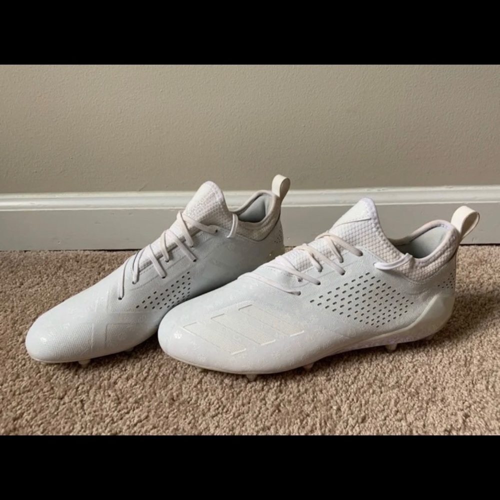 Mens white adidas cleats